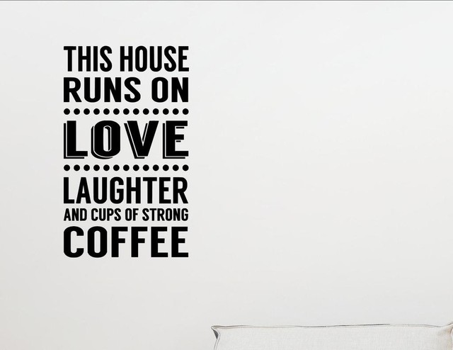 This Runs On Love Laughter Home Decor Pets Products Zazzle Runs On Love Laughter Lots Of Caffeine Mug