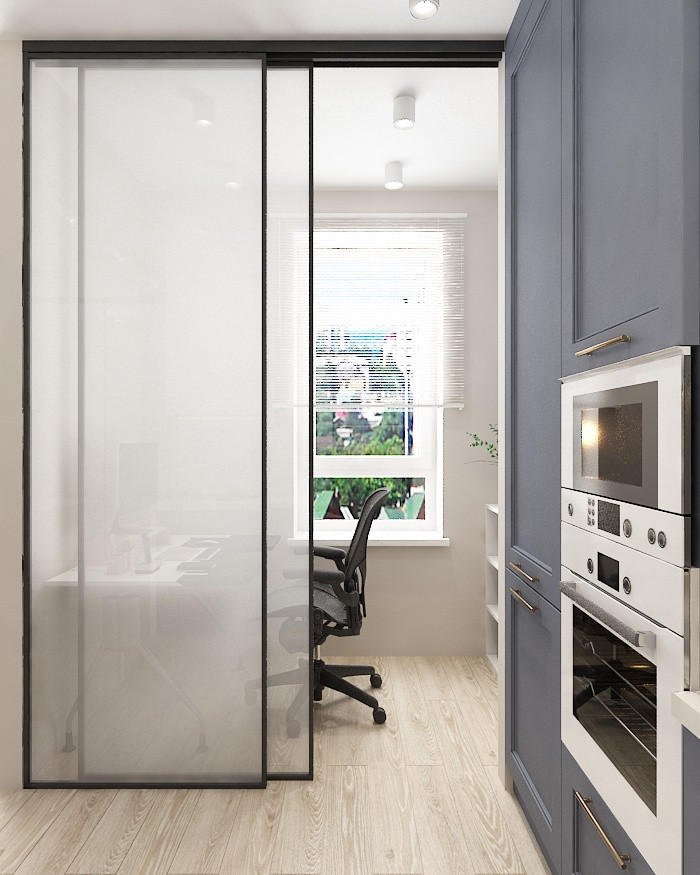 Квартира "Морской бриз" в стиле сканди 90 кв.м. в