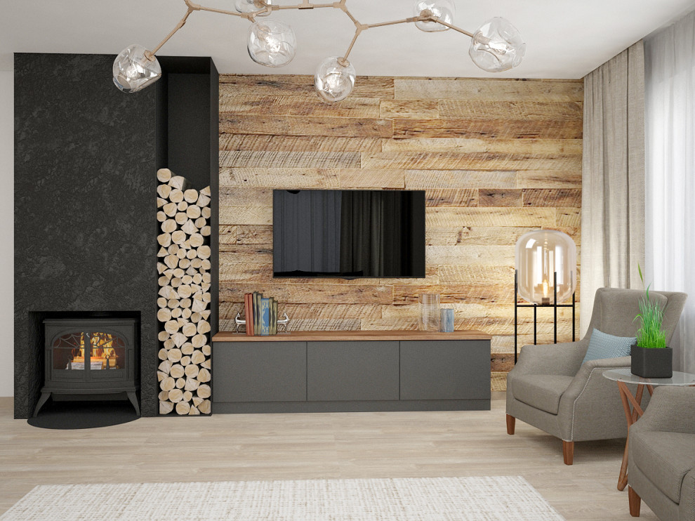 Интерьер коттеджа в СПб