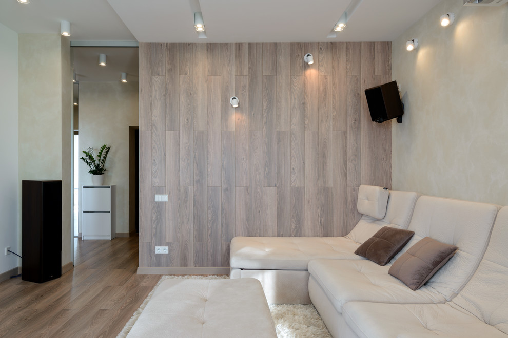 Двухъярусная квартира в стиле Экоминимализм