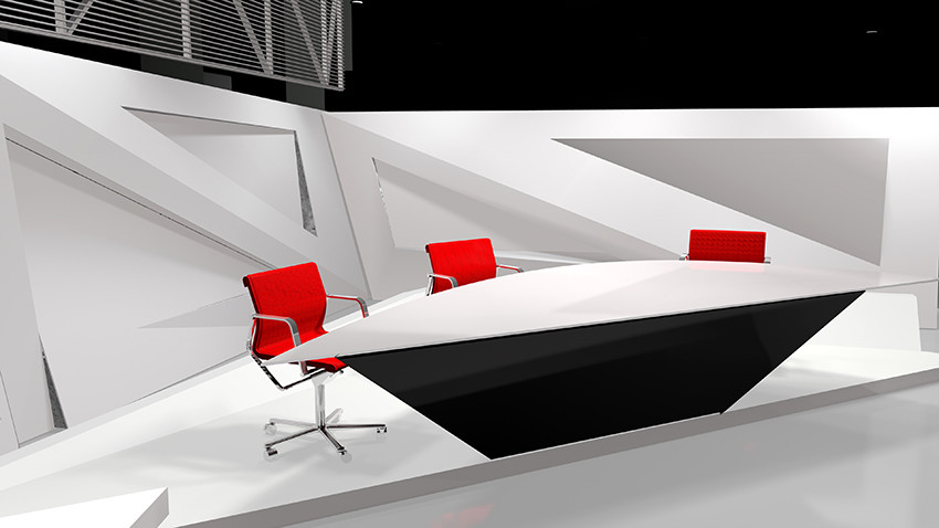 Декорации программы о науке