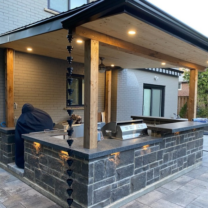 South Mississauga Cabana Kitchen Pool Project