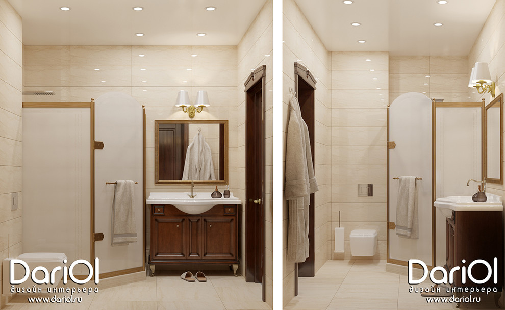 Дизайн-проект 1 этажа частного дома