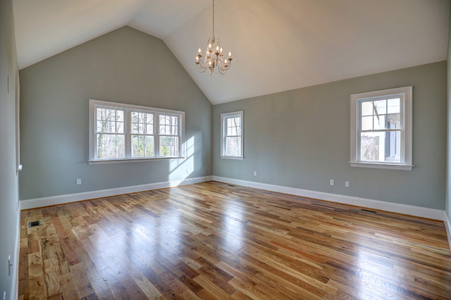Falling View transitional-bedroom