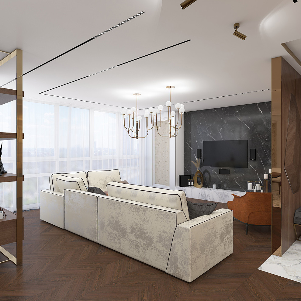 Четырехкомнатная квартира 170 м.кв. ЖК "Династия "