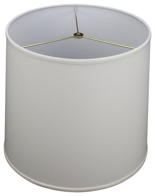 Fenchel Shades 14"x16"x14" Brass Spider Attachment Empire Lamp Shade, Line