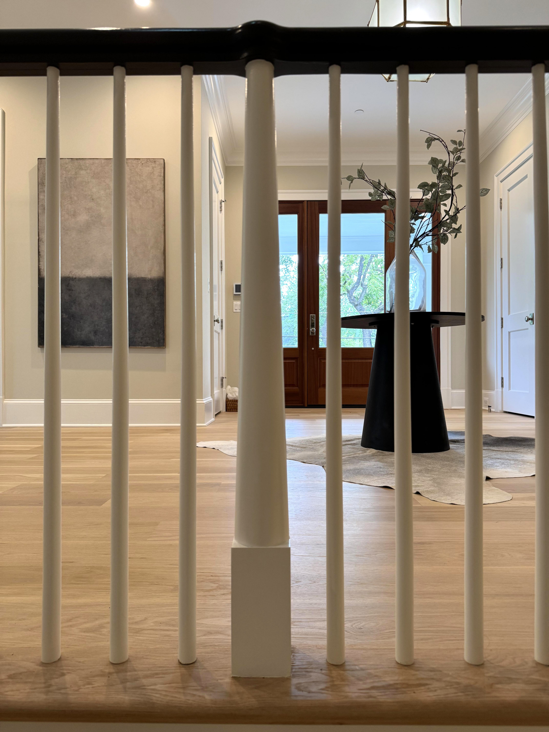138_Elegant Double Bullnose Entry Stair, Bethesda, MD 20814