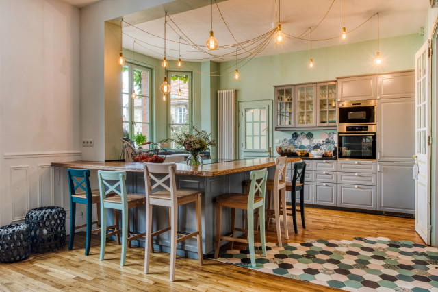 R&eacute;novation de maison landstil-koekken