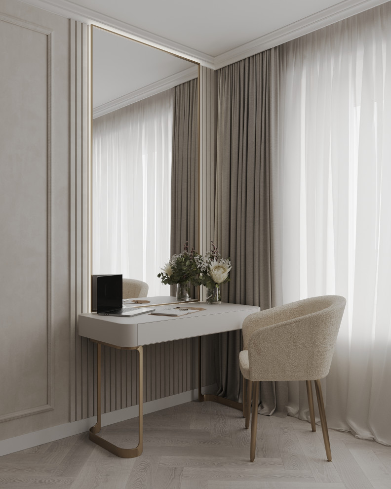 Дизайн квартиры в светлых оттенках