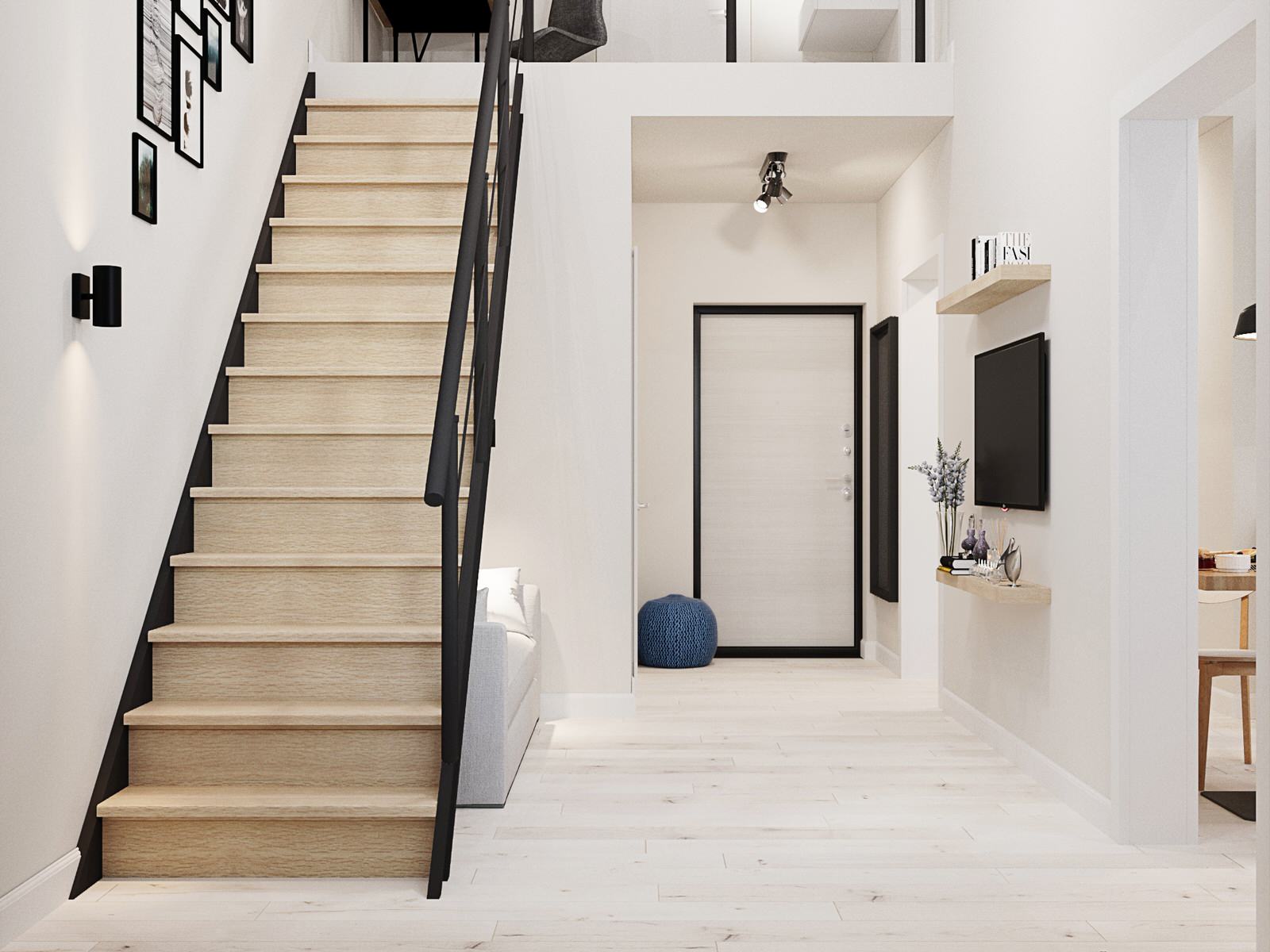 студия с антресолью