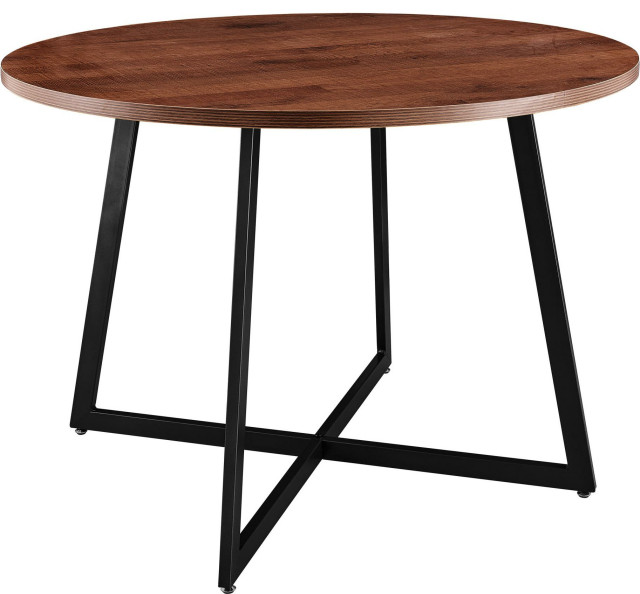 Courtdale 42" Round Table - Gliese Brown, Regular