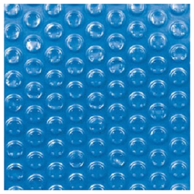 Rectangular Heat Wave Solar Blanket Swimming Pool Cover, Blue, 20'x40