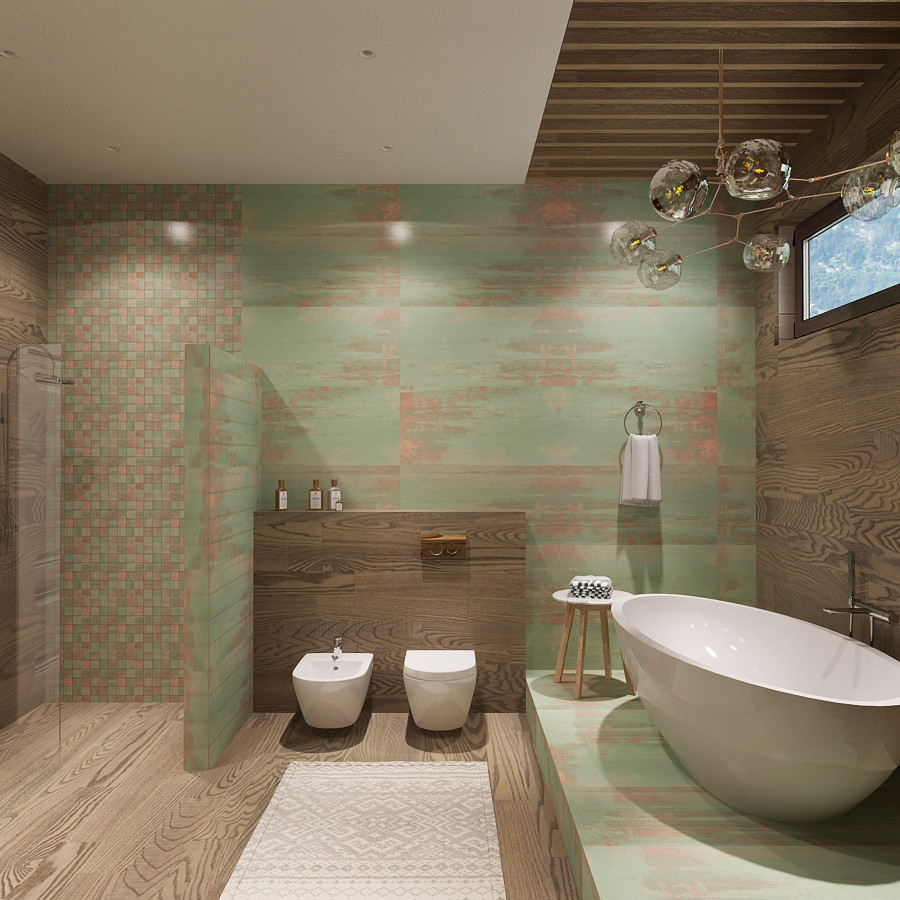 Частный дом с деревянного сруба