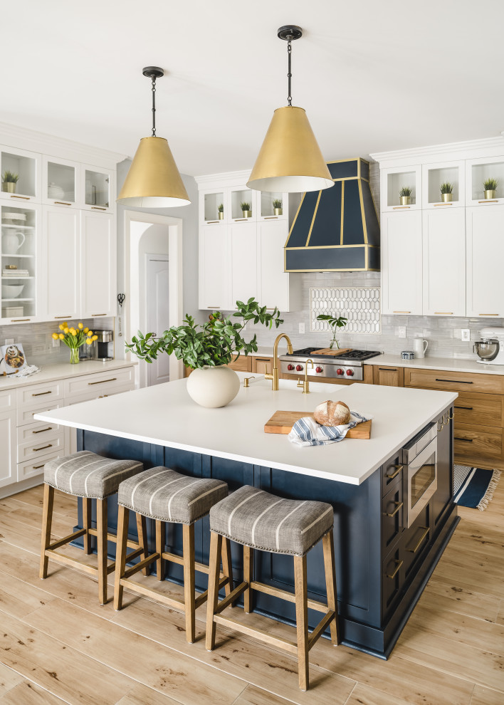 In the Navy - Beach Style - Kitchen - Charlotte - by Roth Design Co ...