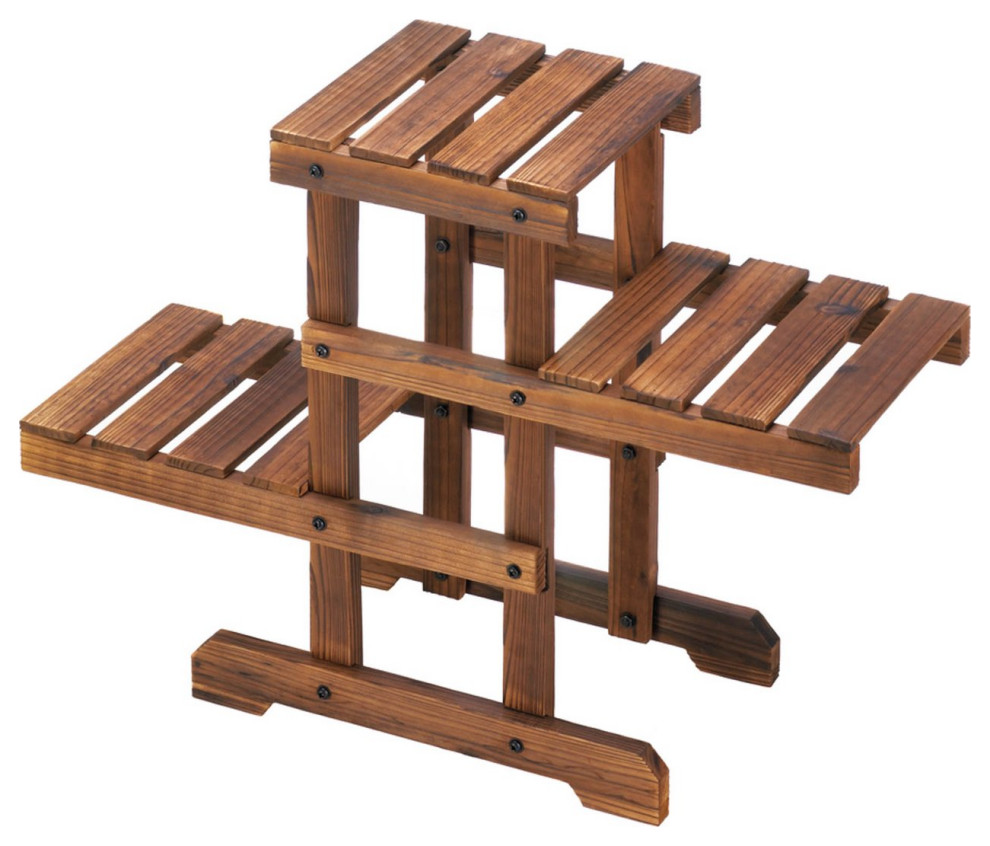 zigzag plant stand zigzag plant stand