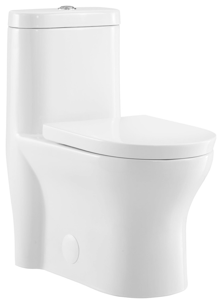 Monaco One-Piece Elongated Toilet Dual Flush 0.8/1.28 GPF