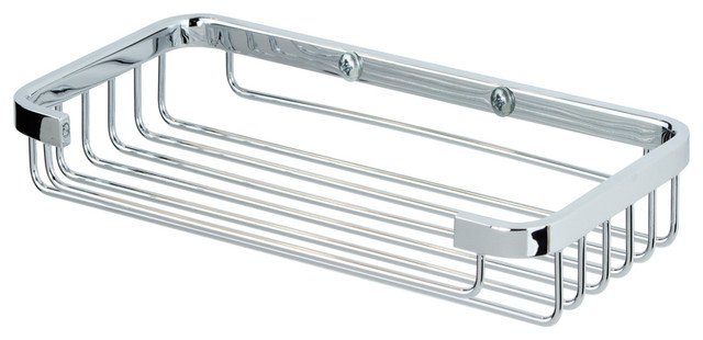 Wall Mounted Shower Shelve 1 Tier Soap Holder Chrome Wall Mounted Shower Shelve 1 Tier Soap Holder Chrome Small