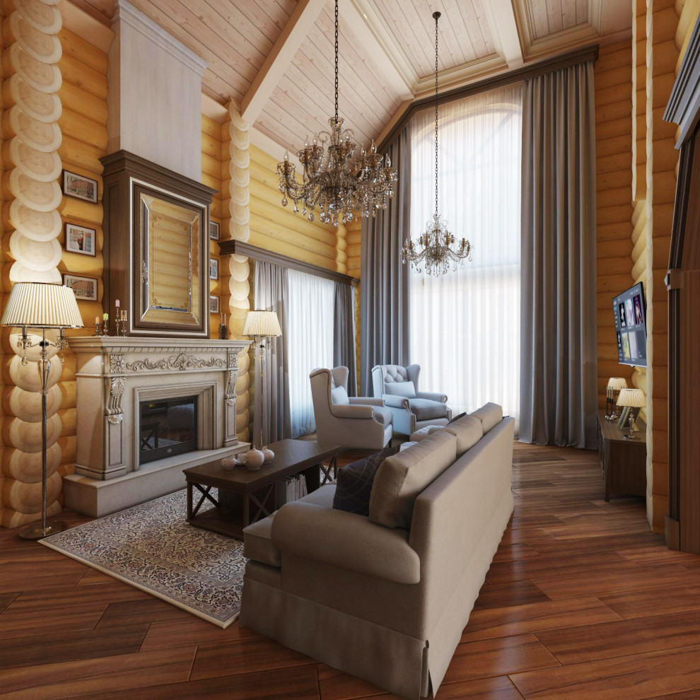 Загородный дом из кедра