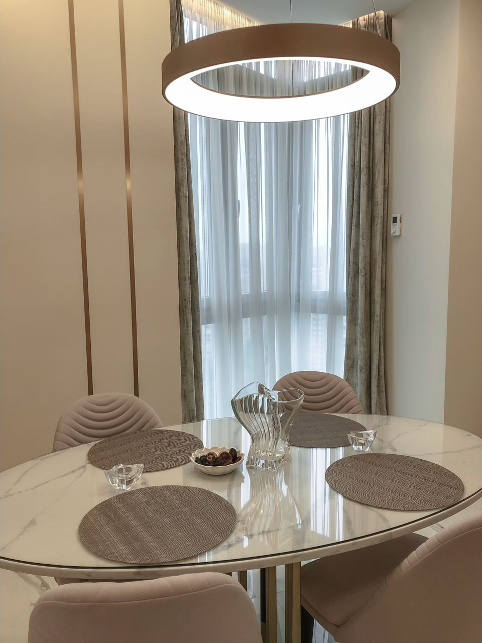 Текстильное оформление квартиры в современном стиле г. Москва