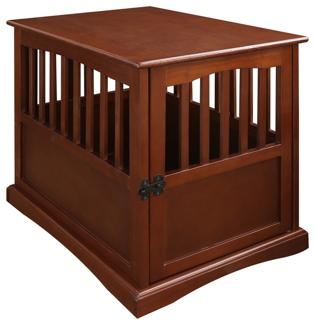 Pet Crate End Table Contemporary Dog Kennels And Crates by Casual Home Houzz