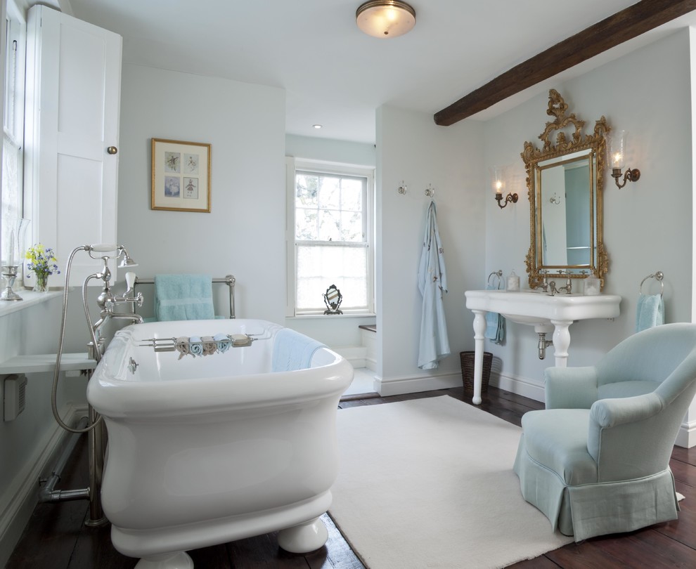 Design ideas for a country bathroom in London.