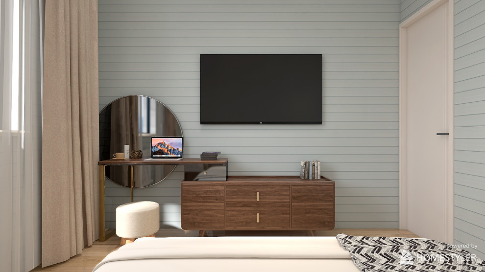 Первый этаж частного дома для молодой семьи с детьми.