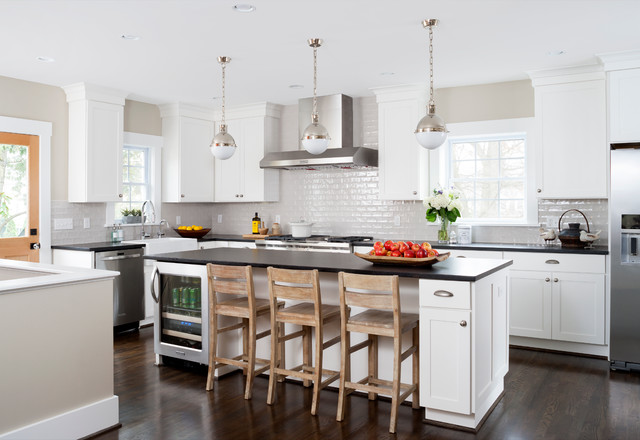 Riverwood Transitional Renovation klassisch-modern-kueche