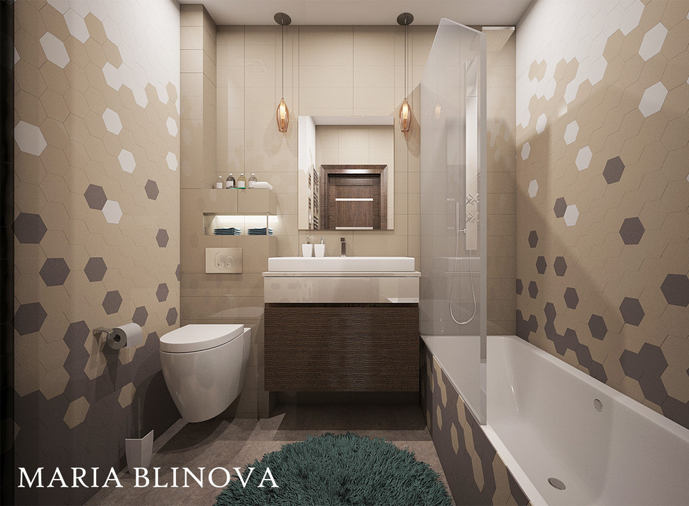 Дизайн-проект однокомнатной квартиры в ЖК Волжская Гавань в стиле минимализм