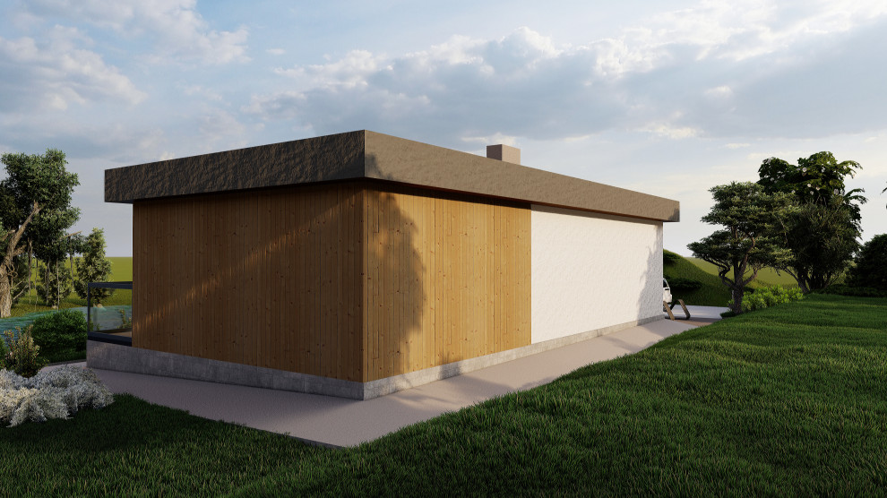 Летний одноэтажный дом