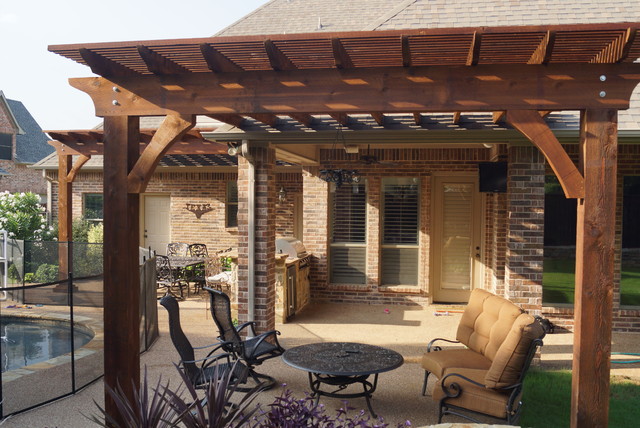 Arbor projects, Pergola projects - Traditional - Patio 