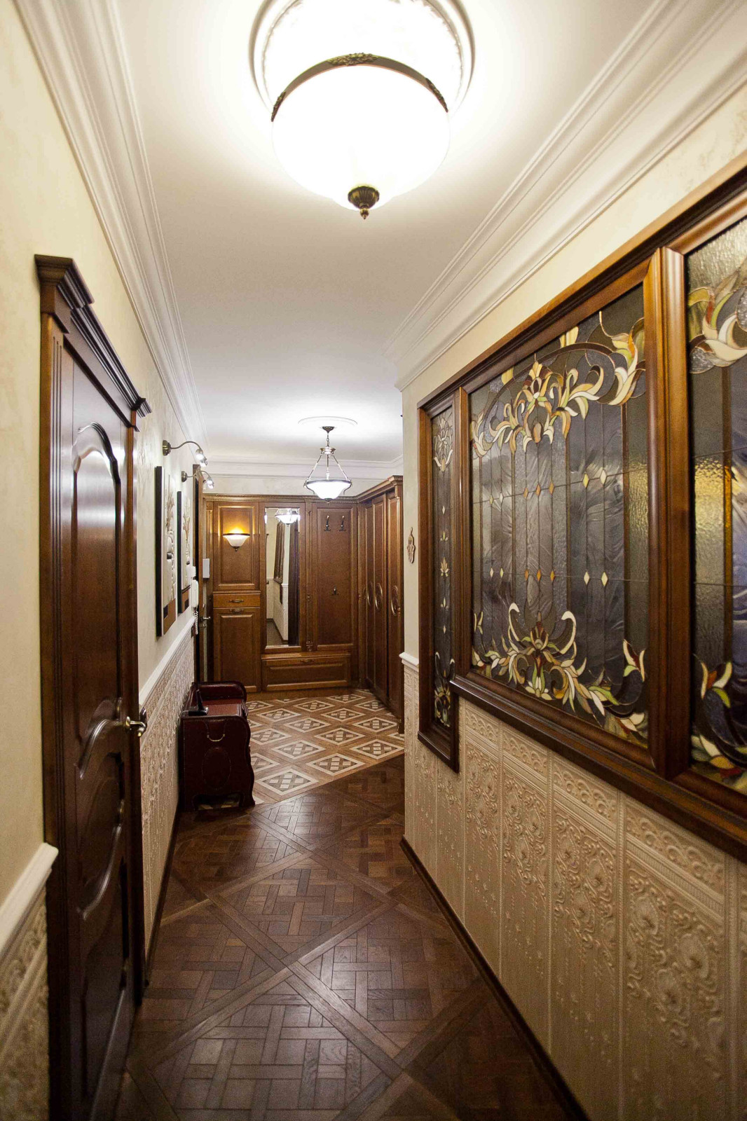 Квартира с витражами