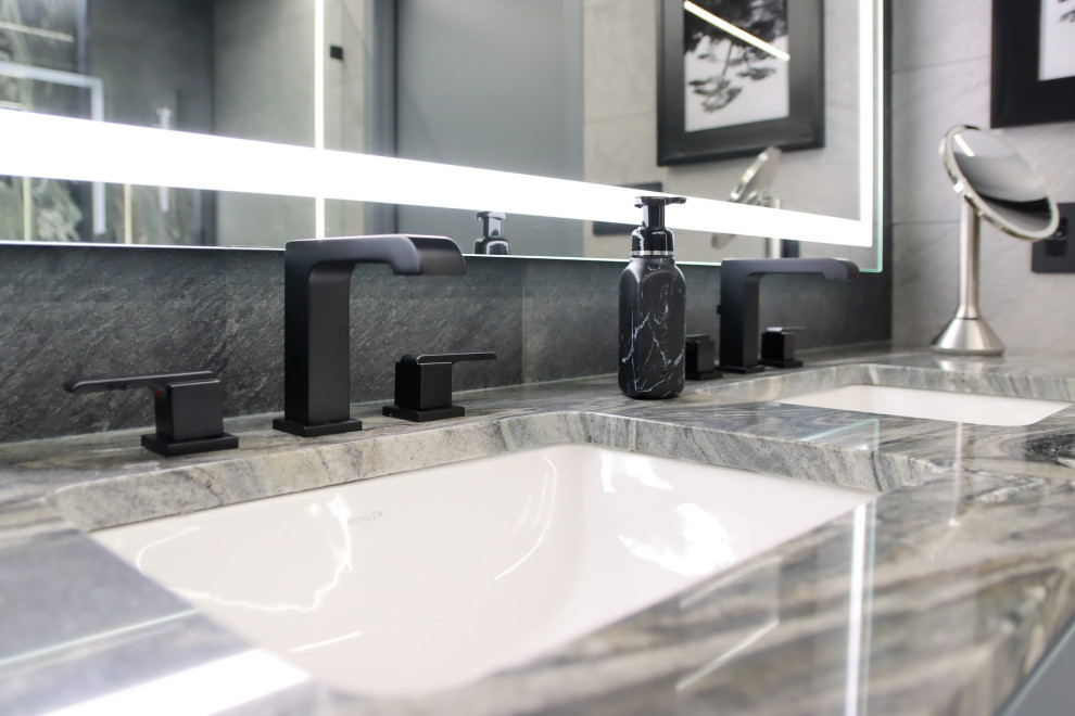 Masculine Contemporary Bath