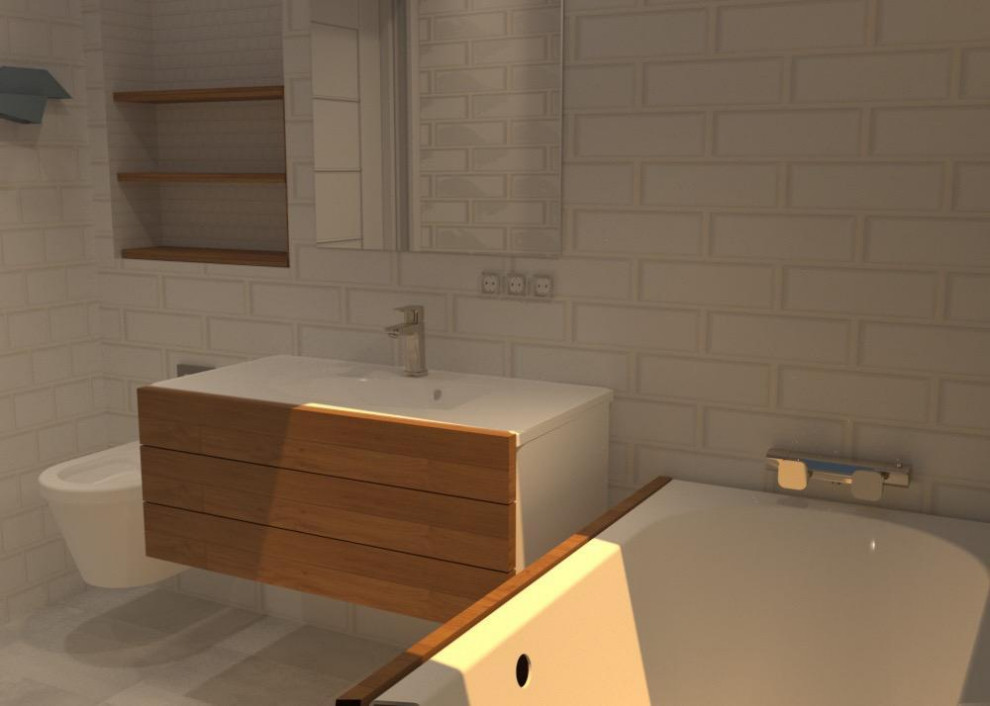 Дизайн-проект ванной