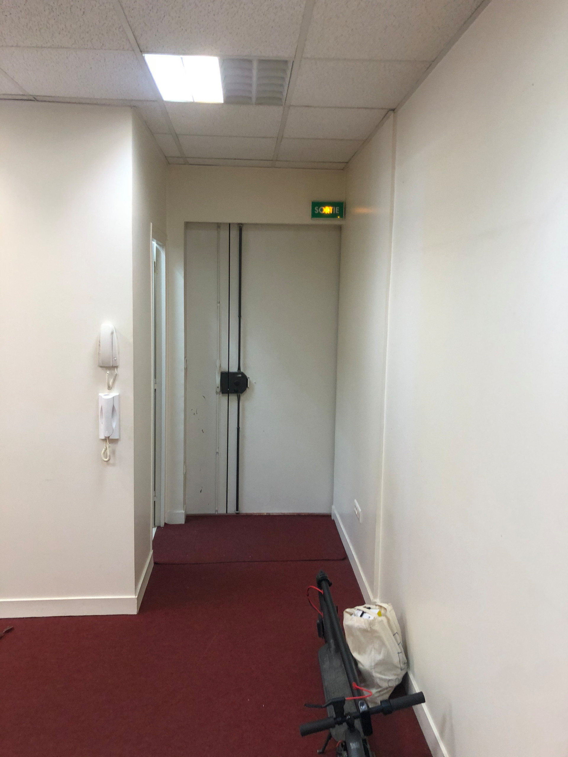 Rénovation d'un bureau à Paris 9ème