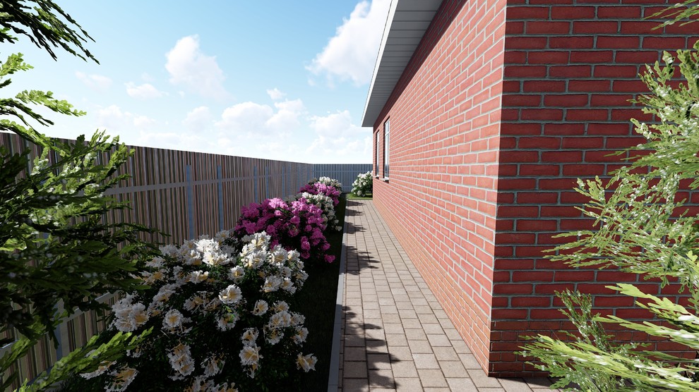 Дизайн-проект участка в поселке "Куюки"