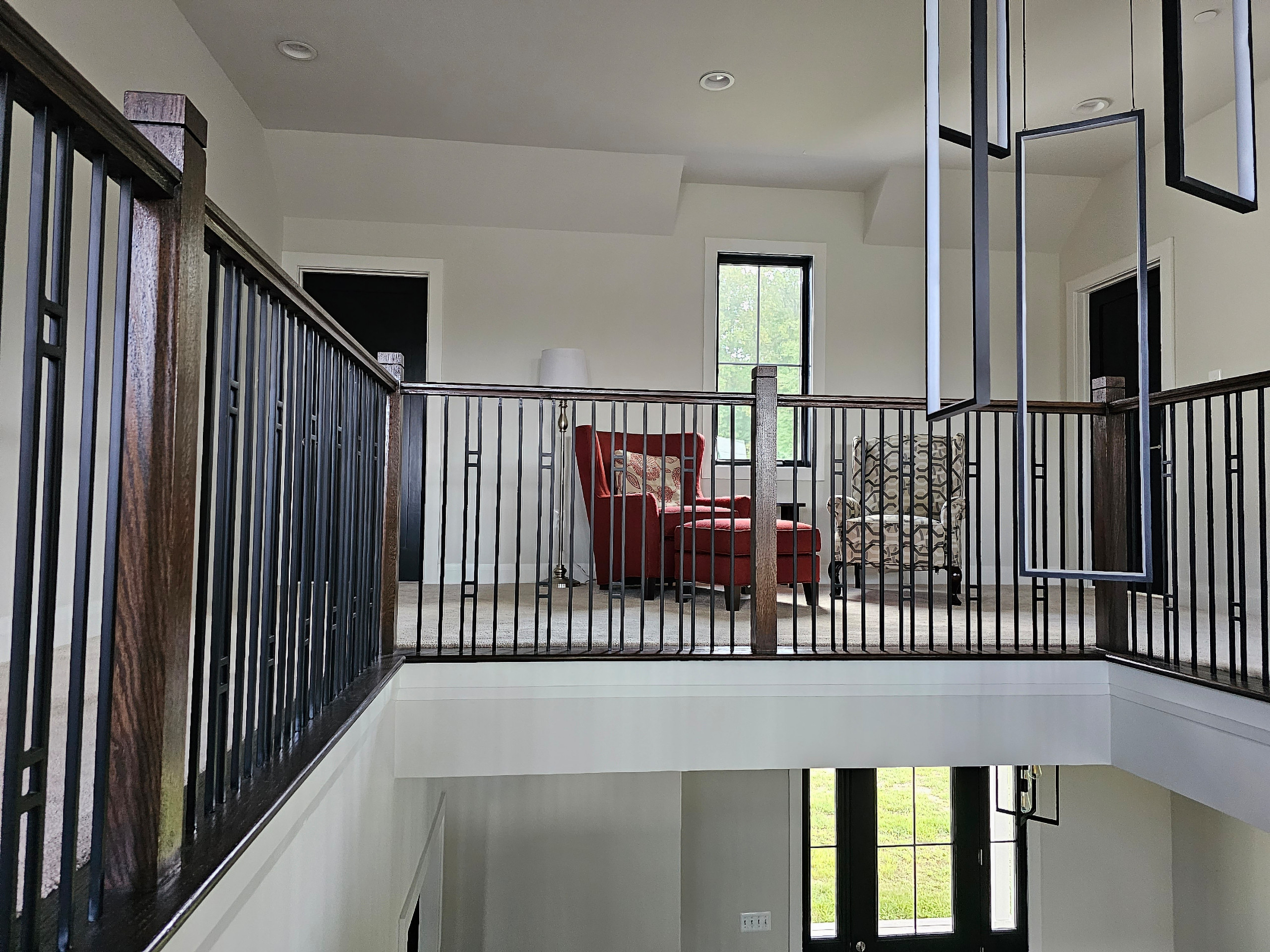 109_Impressive Floating Staircase in Countryside Retreat, Upper Marlboro, MD