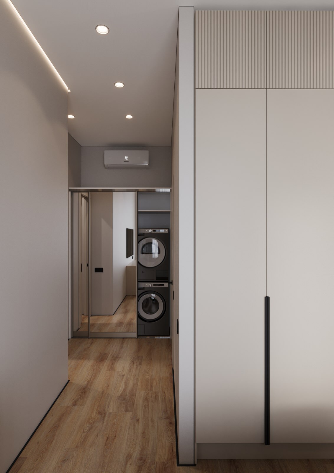 Функциональный минимализм для молодой семьи