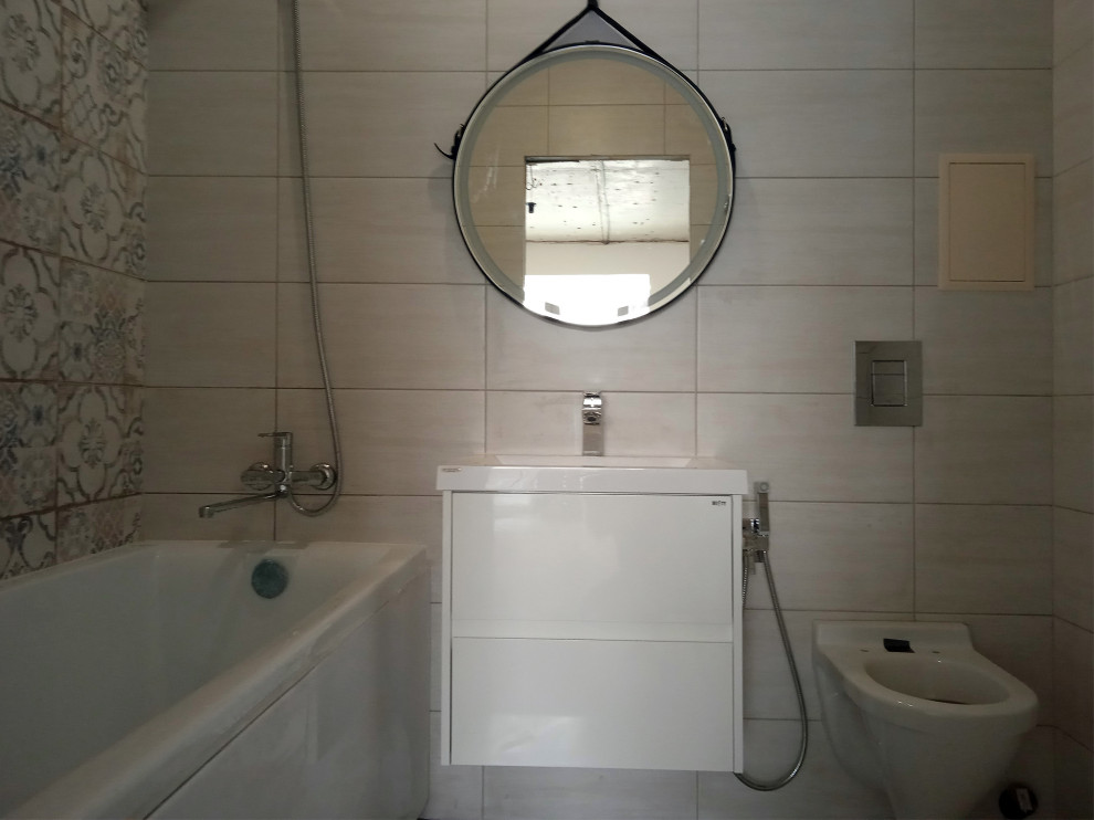 Два санузла из одного в новостройке