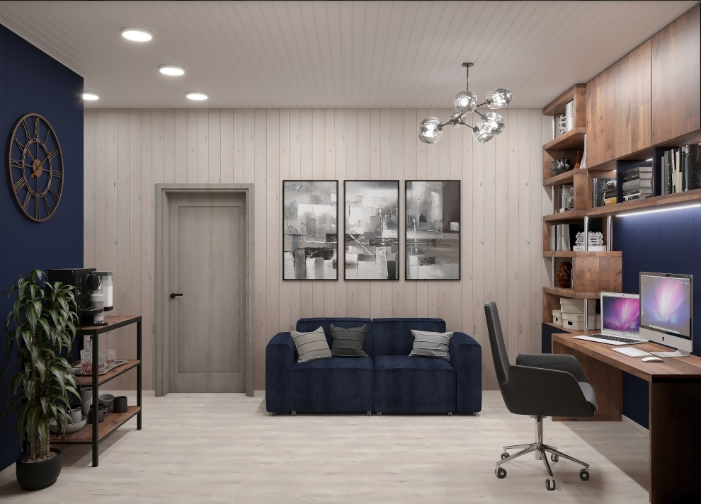 Рабочий кабинет в частном доме в с. Патроны