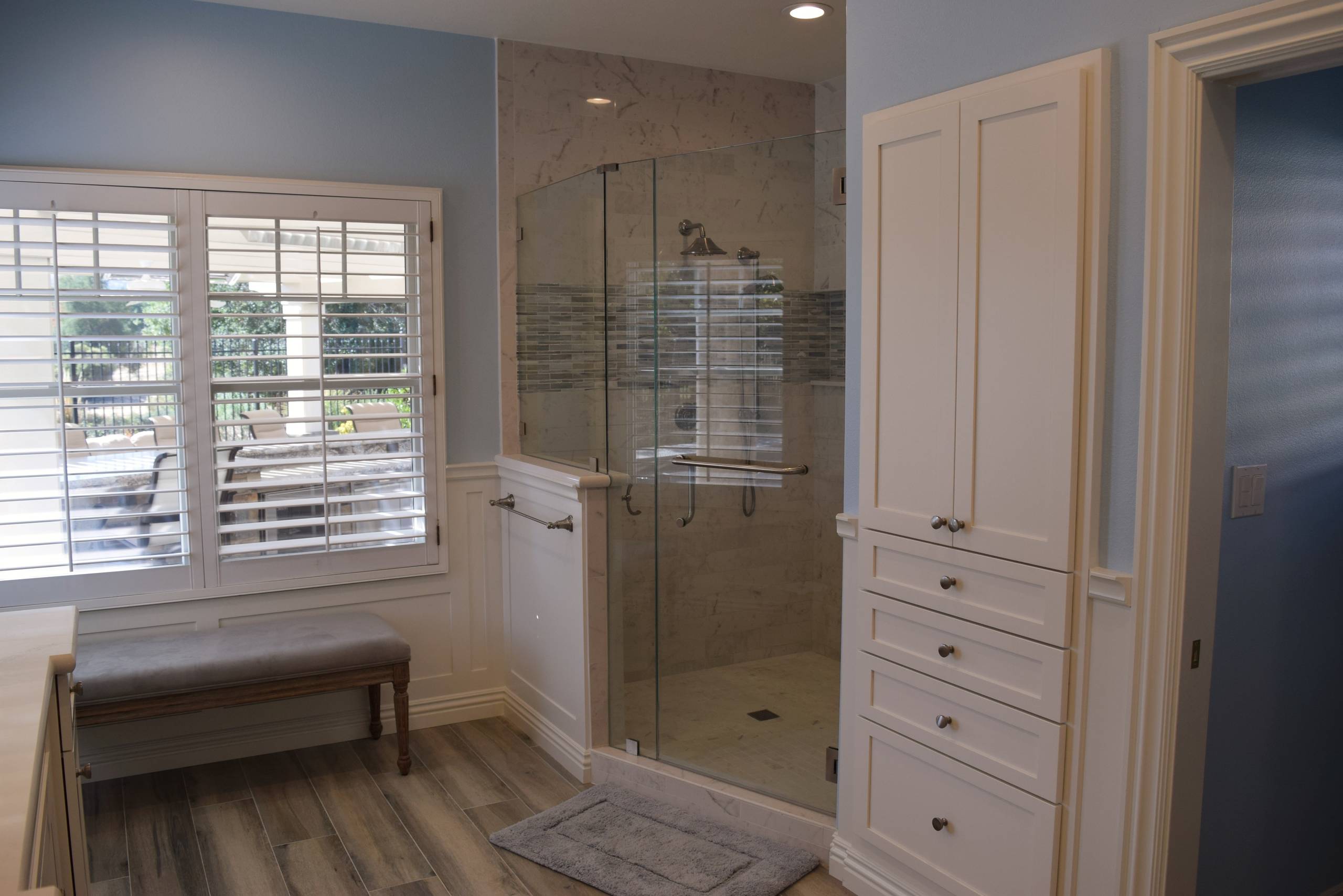 Novi - Transitional Bathroom and Laundry in Pleasanton, CA