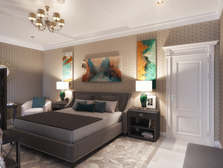 Дизайн-проект интерьеров загородного дома