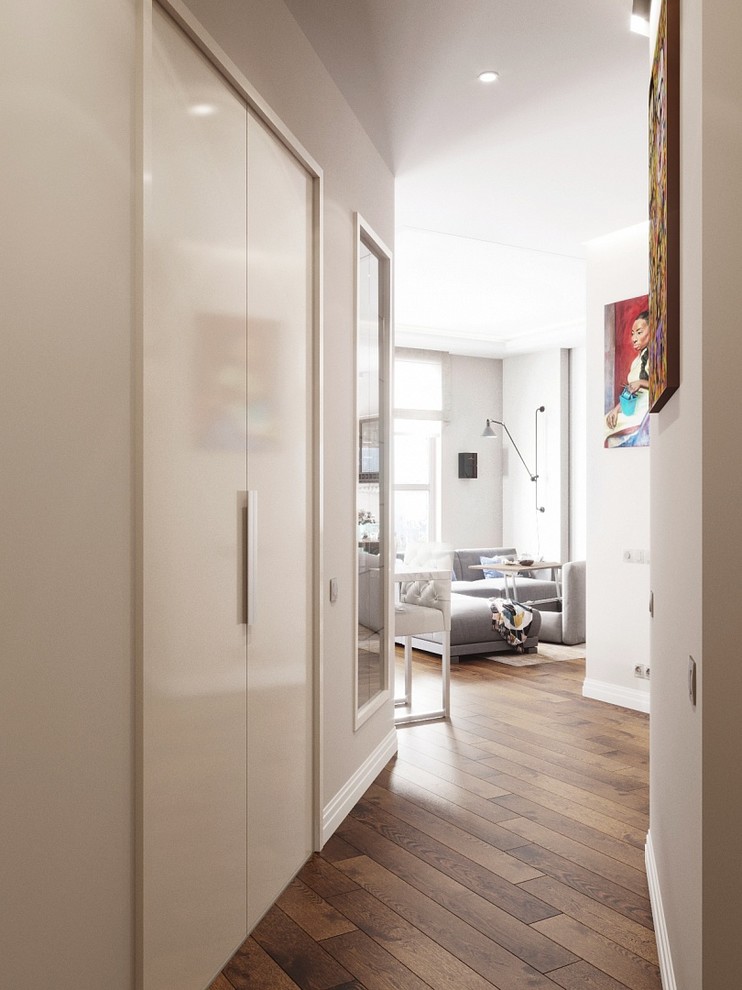 Вид от входа на гостиную зону