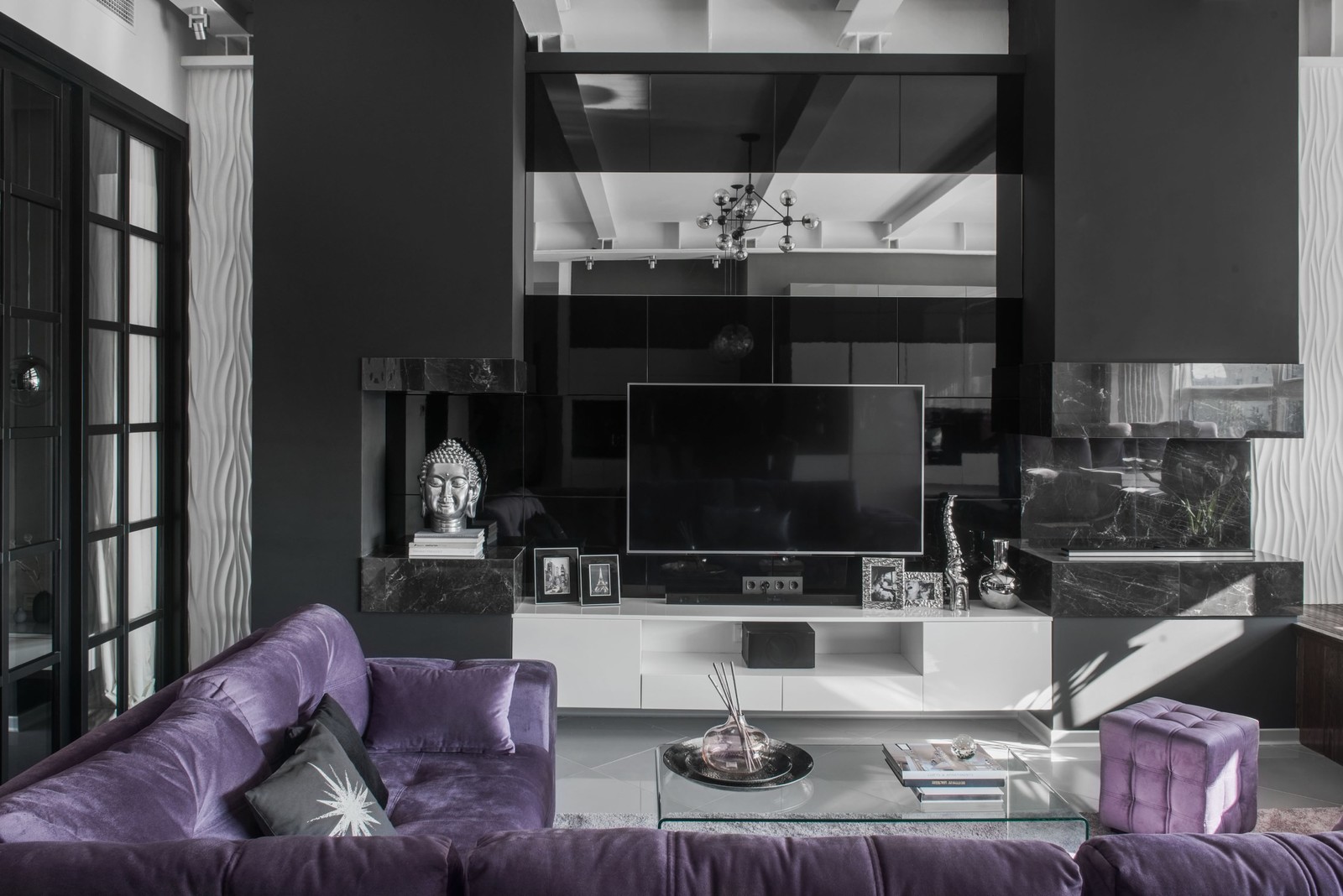 Апартаменты на Павелецкой набережной. 2017 год.