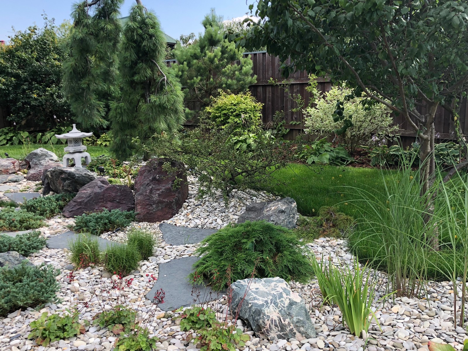 Озеленение участка в стиле лофт