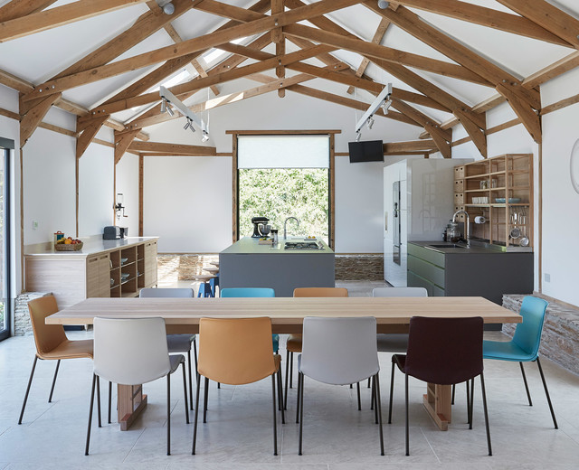 Barn Conversion modern-kitchen