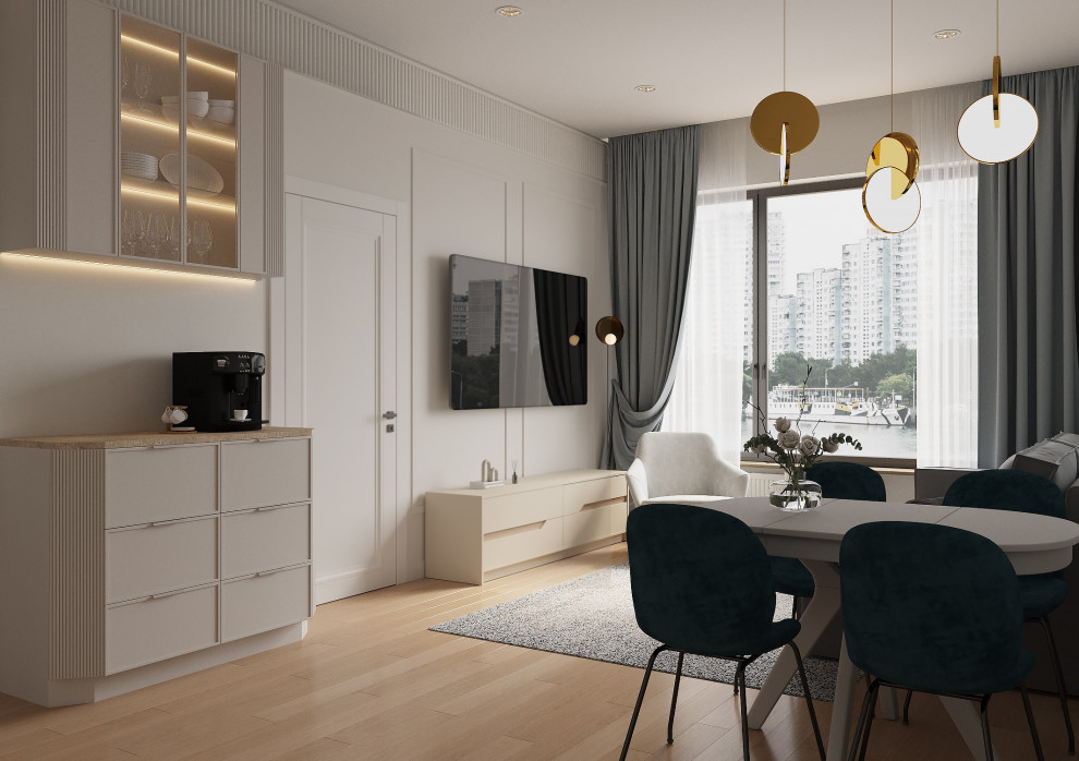 Проект квартиры в ЖК "Нагатино Айленд"