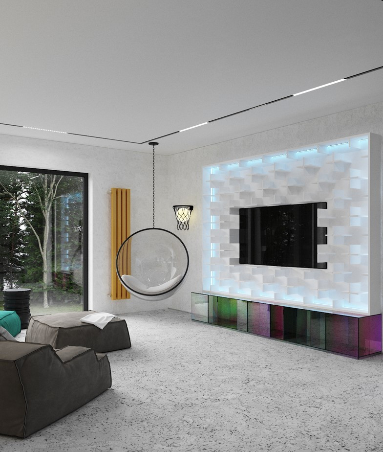 Игровая комната в доме.