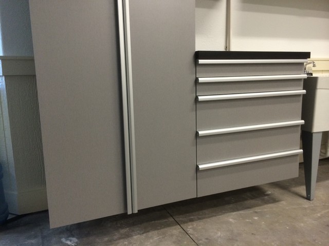 New Powder Coated Garage Cabinet Storage Eclectic Garage