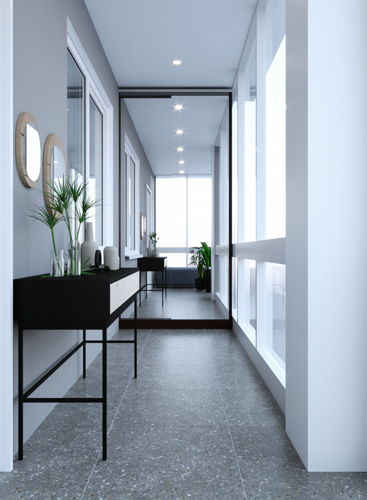 квартира для холостяка - прихожая