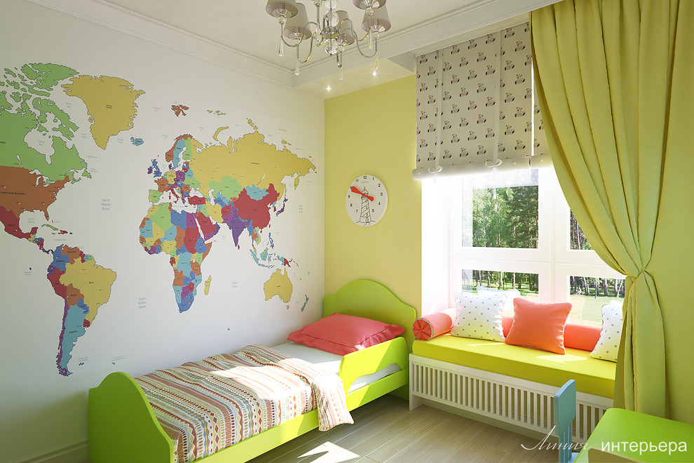 Дизайн квартиры в стиле неоклассика.